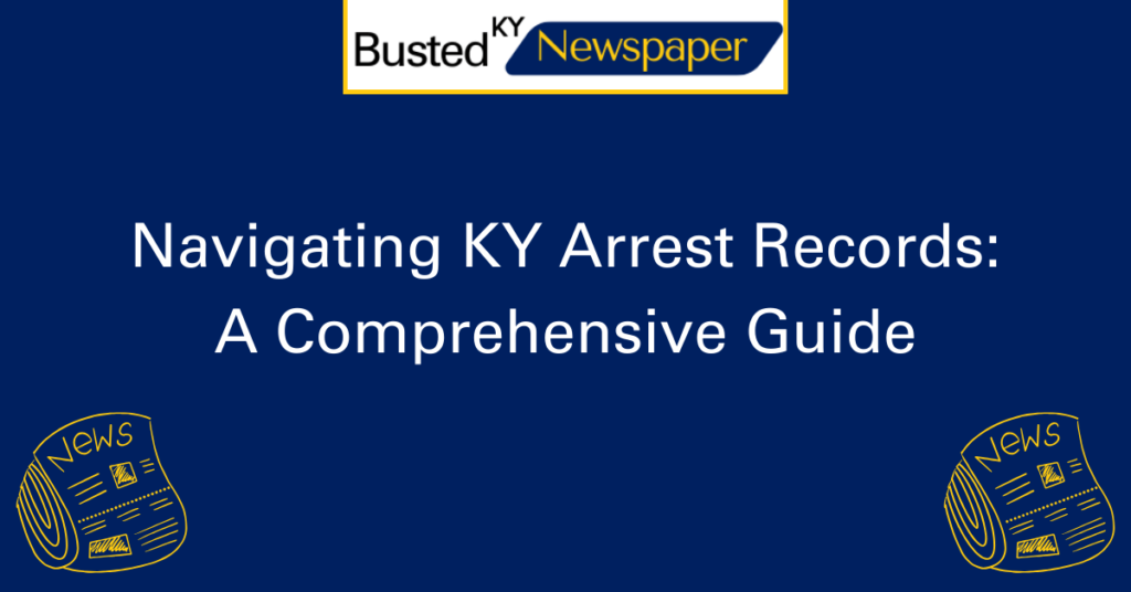 Blog Busted Newspaper KY